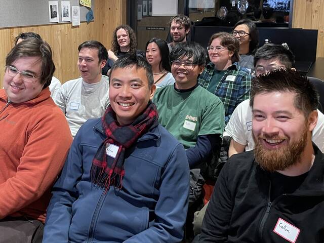 Audience, Saturday — Talks