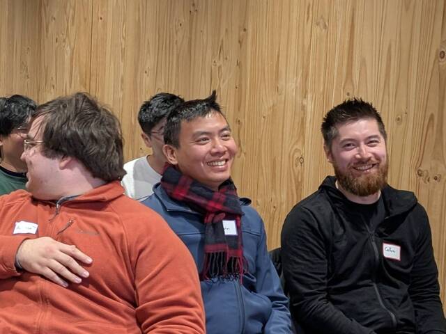 Audience, Saturday — Talks