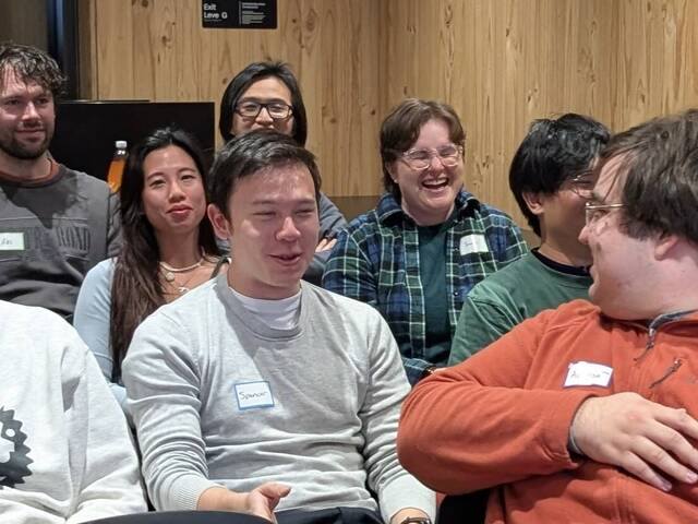 Audience, Saturday — Talks
