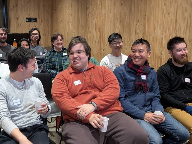 Audience, Saturday — Talks
