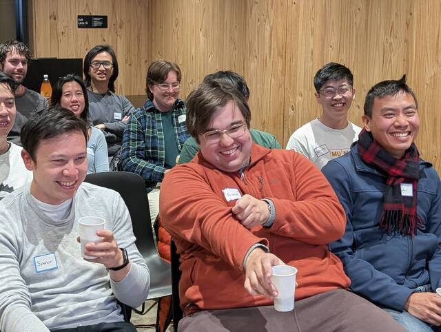 Audience, Saturday — Talks