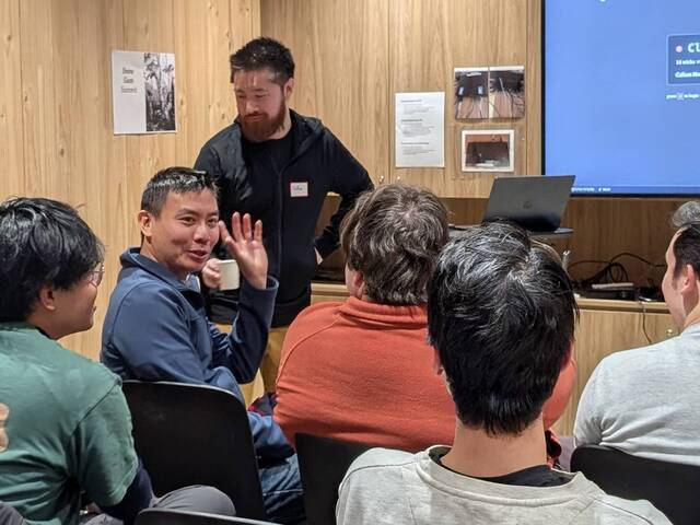Audience, Saturday — Talks