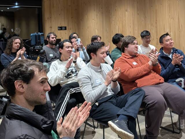 Audience, Saturday — Talks