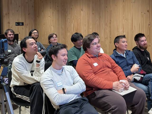 Audience, Saturday — Talks