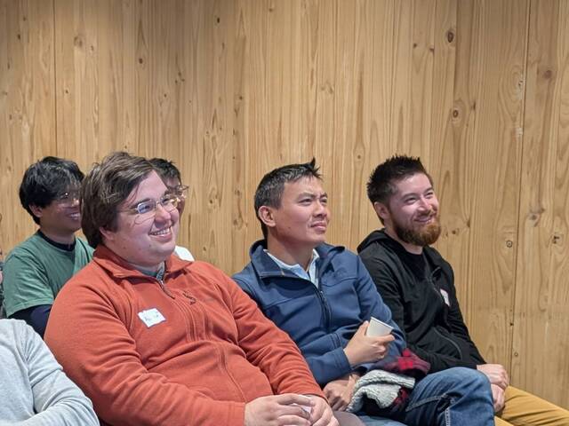 Audience, Saturday — Talks