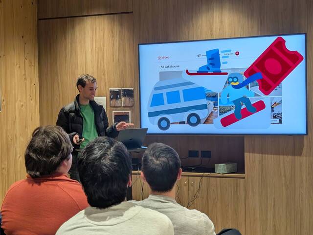 Presenting evan, Saturday — Talks