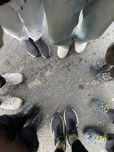 Feet, Sunday — Departure